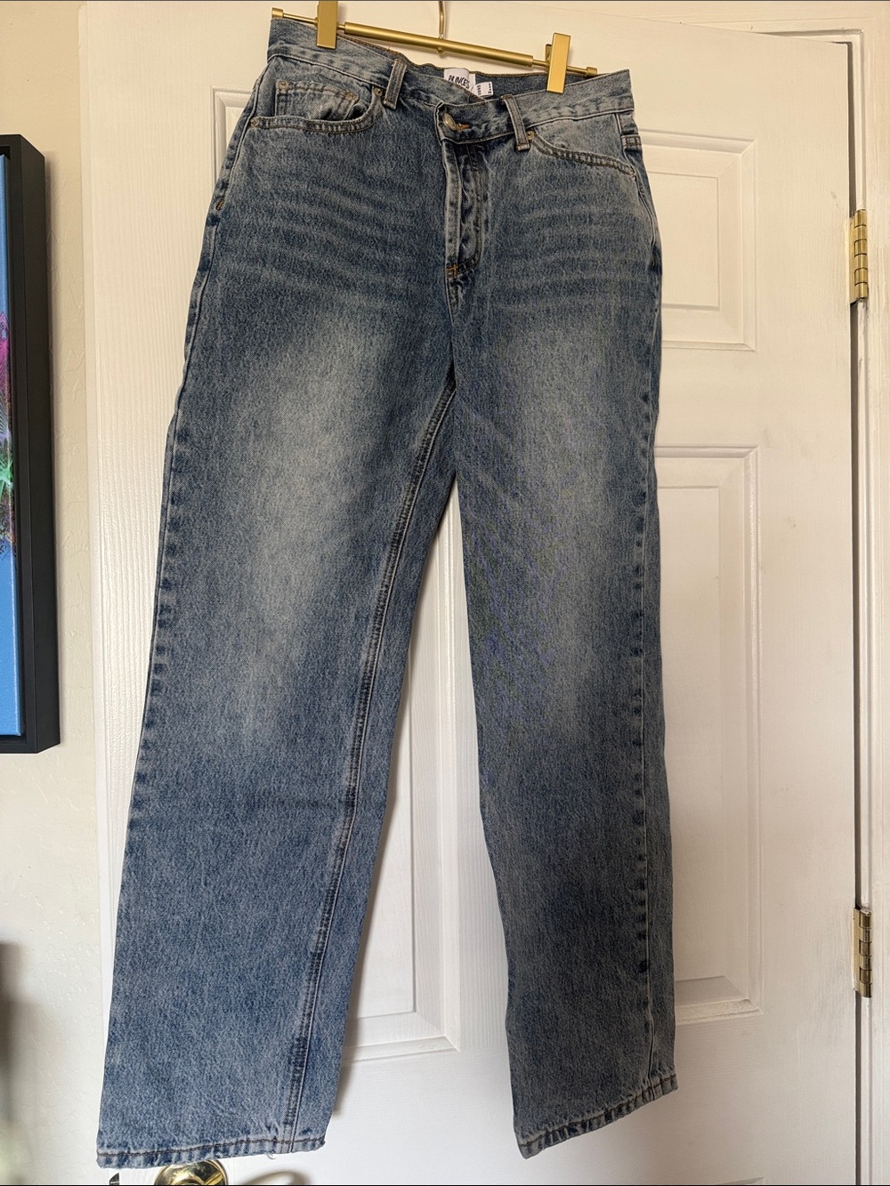 Princess Polly Jeans in Faded Blue